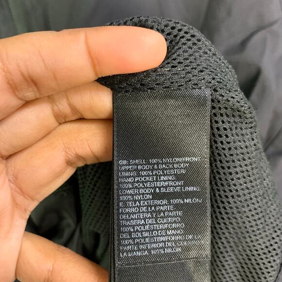 THE NORTH FACE HYDRENALITE‎ MENS JACKET LARGE BLACK NYLON - Picture 8 of 9